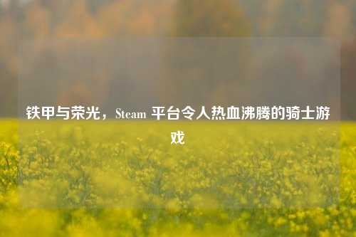 铁甲与荣光，Steam 平台令人热血沸腾的骑士游戏