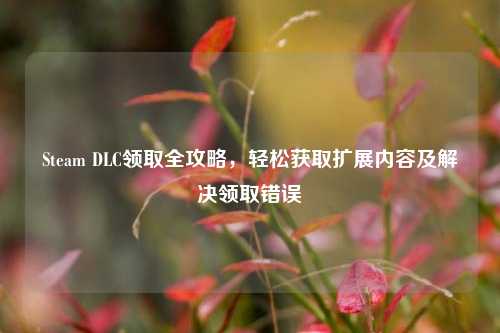 Steam DLC领取全攻略，轻松获取扩展内容及解决领取错误